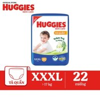 [Gift] Tã quần Huggies Skincare Jumbo XXXL22+6