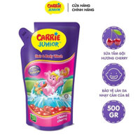 [GIFT] Túi Sữa Tắm Gội 500G Carrie Junior Hương Cheeky Cherry