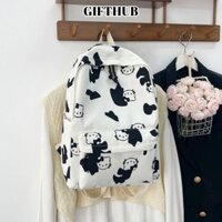 GIFTHUB Ba lô QUÀ TẶNG, Túi đi học Hello Kitty dung tích lớn, Quà tặng túi sách siêu nhẹ dễ thương