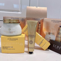 Giftset chăm sóc body L’occitane chống lão hoá Shea Immortelle Youth Balm & Youth Hand Cream Set