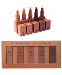 GiftSet Son 3CE Mood Recipe Lip Color Mini Kit