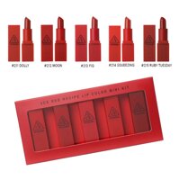 GiftSet Son 3CE Red Recipe Lip Color Mini Kit