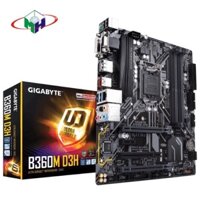 GIGABYTE™ GA-B360M-D3H- Intel B360 chipset - Socket LGA 1151 Support for Intel® 8th Gen Core™ i7/i5/i3/Pentium®/Celeron®