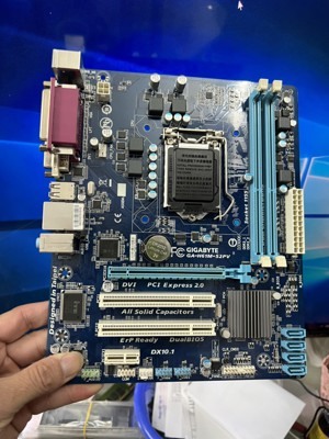Bo mạch chủ - Mainboard Gigabyte GA-H61M-S2PV (rev 1.0) - Socket 1155, Intel H61, 2 x DIMM, Max 16GB, DDR3