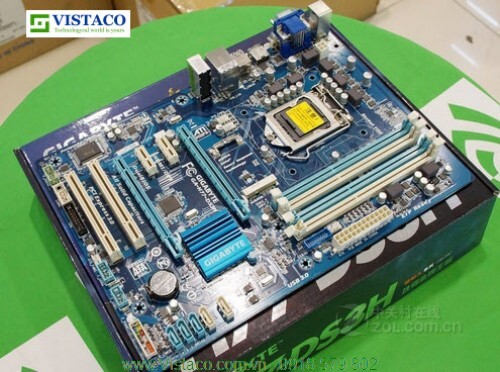 Bo mạch chủ - Mainboard Gigabyte GA-H77-DS3H - Socket 1155, Intel H77, 4 x DIMM, Max 32GB, DDR3