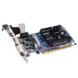 Card đồ họa (VGA Card) Gigabyte GV-N210D3-1GI - NVIDIA GeForce 210, 1GB RAM, GDDR3, 64 bit, PCI Express 2.0