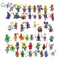 【GIGGLE】48Pcs Ninjago Minifigures Marvel Superhero Ninja vs Basilisk Building Blocks Toy