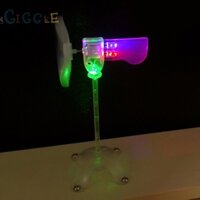 【GIGGLE】LED Teaching Tools Wind Turbine Generator Blue Home Improvement LED Tools