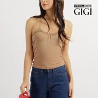 GIGI - Áo kiểu nữ cổ yếm thắt dây nữ tính G1201T221233-02-34