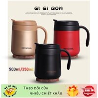 GiGiBomstore Ly giữ nhiệt uống cà phê inox 304， ly giữ nhiệt, bình nước giữ nhiệt, binh nuoc giu nhiet,350ml/500ml