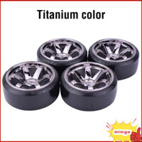Gigicloud 4 Nhựa Cứng RC Drift Lốp Xe Ô Tô 12 Mm Hex Lốp Tương Thích Cho 1: 10 Traxxas D4 Hsp Hpi TT01 Tamiya RC Phụ Kiện