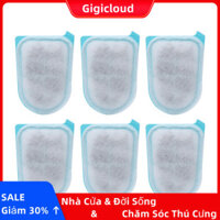 Gigicloud 6 Gói Nâng Cấp Hộp Lọc Than Hoạt Tính Thay Thế Tương Thích Cho Tetra Whisper EX30 / EX45 / EX70