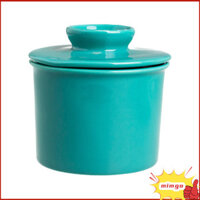 Gigicloud Butter Crock, Hộp Đựng Bơ Có Cạp, Nắp, Viền Mịn, Đáy Chống Trượt, Gốm Sứ Pháp Món Ăn Bơ Lễ Hội Quà Tặng Cho Gia Đình, Bạn Bè, Ngày Lễ, Sinh Nhật
