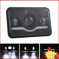 Gigicloud Hình Chữ Nhật 4x6 Inch Đèn Pha LED 9-30V 150W 15000LM Siêu Sáng 6000K Đúc Vỏ Nhôm Chống Nước Lái Xe Đèn Làm Việc H4 Cắm Cho Xe Tải Bán Tải SUV