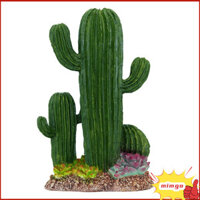 Gigicloud Hình Xương Rồng Đồ Trang Trí Nhân Tạo Mô Phỏng Nhựa Thủ Công Cho Bể Cá Trang Trí