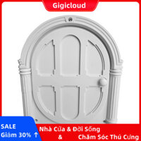 Gigicloud Nội Thất Cửa Mèo Lớn Không Xếp Cửa Thú Cưng 7.08 x 9,44 Inch Cho Mèo Lên Đến 20 Lbs Không Cần Huấn Luyện