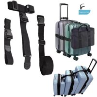 [Gik] 3 Dây đeo hành lý du lịch Thắt lưng vali Thắt lưng du lịch bằng kính thiên văn đàn hồi cho vali Đai cố định Dây đeo khóa du lịch Hành lý [VN]