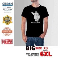 GILDAN Áo Thun cotton Họa Tiết Baymax Ba La Big Hero 6 Chill Black Dw11 Size XS-4XL 5XL 6XL