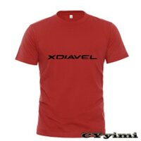 GILDAN Áo Thun Cotton Tròn In Logo Ducati Diavel Carbon Xdiavel S Phong Cách Hàn Quốc Đơn Giản