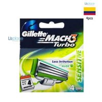 Gillette Đầu thay dao cạo Mach3 Turbo Dành cho da nhạy cảm