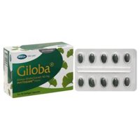 Giloba 40mg tuần hoàn máu não, cải thiện trí nhớ (3 vỉ x 10 viên)