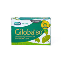 Giloba 80 hỗ trợ tăng cường tuần hoàn não, cải thiện trí nhớ  – CÔNG TY CỔ PHẦN NHÀ THUỐC NHÂN DÂN – PHƯỢNG HOÀNG