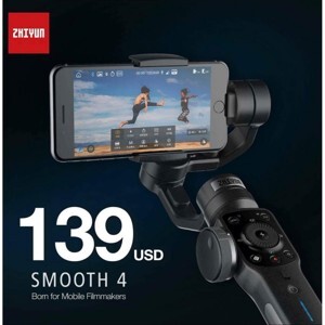 Gimbal chống rung cho điện thoại Zhiyun Smooth 4