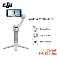 Gimbal chống rung cho điện thoại DJI Osmo Mobile SE - Hàng chính hãng, giúp ổn định hình ảnh chất lượng cho video móc và