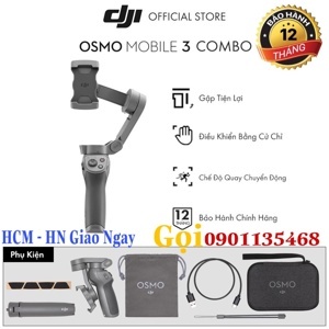Gimbal chống rung dành cho điện thoại DJI Osmo Mobile 3 Combo