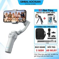 Gimbal điện thoại chống rung 3 trục TOKQI M01, gậy chụp ảnh 3 chân quay 360 độ kiêm tripod