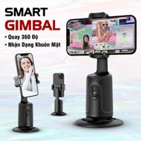 Gimbal Smart Chống Rung Điện Thoại Có Nhận Diện Khuôn Mặt Giá Đỡ Điện Thoại Dùng Remote Camera AI Livestream Selfie