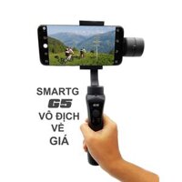 Gimbal SmartG G5 PRO chống rung cho Smartphone Gopro Gitup Sjcam Eken - Đối thủ đáng gờm Zhiyun Smooth Q - Gimbal tay cầm chống rung HUKEY G5 PRO [bonus]