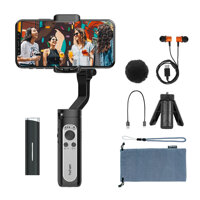 Gimbal Tay cầm chống rung tích hợp micro không dây cho smartphone cao cấp Hohem ISteady X Vlogger Kit - Hàng nhập khẩu