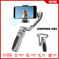 GIMBAL ZHIYUN CINEPEER CQ5 - Tay Cầm Chống Rung 3 Trục, AI Tracking, Đèn Trợ Sáng Tích Hợp Dành Cho Điện Thoại