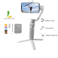Gimbal Zhiyun Smooth Q4 Combo - Tay cầm chống rung 3 trục dành cho điện thoại tích hợp đèn Led xoay 180 độ ấn tượng