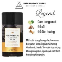 GINGHAM LEGEND- Lăn Khử Mùi Bath & Body Works 77G