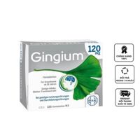 Gingium 120mg - viên bổ não tăng cường trí nhớ