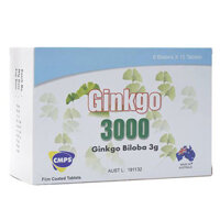 Ginkgo 3000, điều trị suy giảm tuần hoàn máu, thiếu máu cục bộ