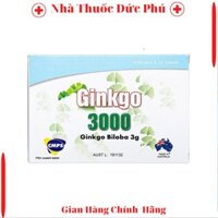 GINKGO 3000 - Tăng tuần hoàn não nhập khẩu chính hãng Australia (H/90v) f