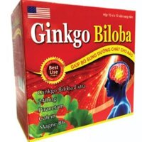 Ginkgo Biloba 240mg đỏ hộp 10 vỉ x 10 viên nang mềm USA