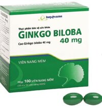 Ginkgo biloba 40mg Imexpharm (Lọ/100v)