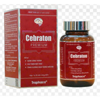 Ginkgo biloba Cebraton Premium hỗ Cải thiện trí nhớ chứng mất ngủ hoạt huyết dưỡng não đau đầu chóng mặt viên