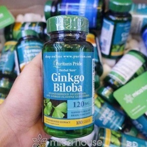 Thuốc bổ não Ginkgo Biloba 120 mg Puritan's Pride 200 viên