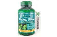 Ginkgo Biloba hộp 200 viên 120 mg Puritan’s Pride USA tăng cường tuần hoàn máu não