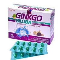 Ginkgo Biloba With Coenzyme Q10 Mediusa (H/100v)
