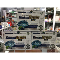 Ginkgo Brain Gold hoạt huyết tiên đình hộp 60 viên