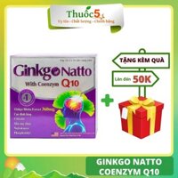Ginkgo Natto Coenzym Q10 tăng cường tuần hoàn não 100 viên