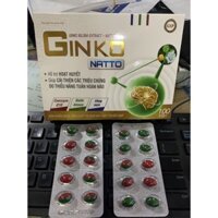 GINKGO NATTO Hoạt huyết. tăng cường tuần hoàn máu não