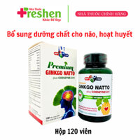 Ginkgo Natto Plus Coenzyme Q10 -Ginkgo Natto Plus Q10 giúp hỗ trợ hoạt huyết, tăng cường lưu thông máu