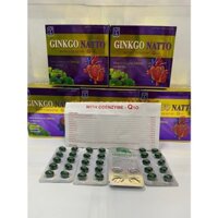 GINKGO NATTO With Coenzym Q10 360 mg Hộp 100 Viên